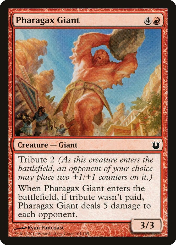 Pharagax Giant [Born of the Gods] Magic: The Gathering