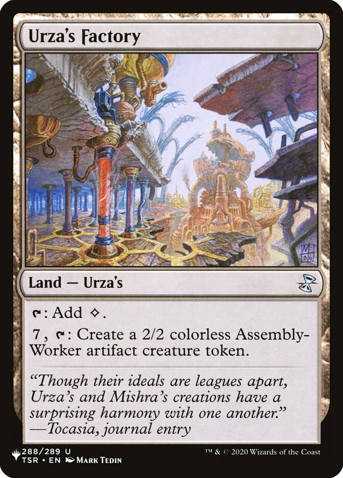 Urza's Factory [The List] Magic: The Gathering