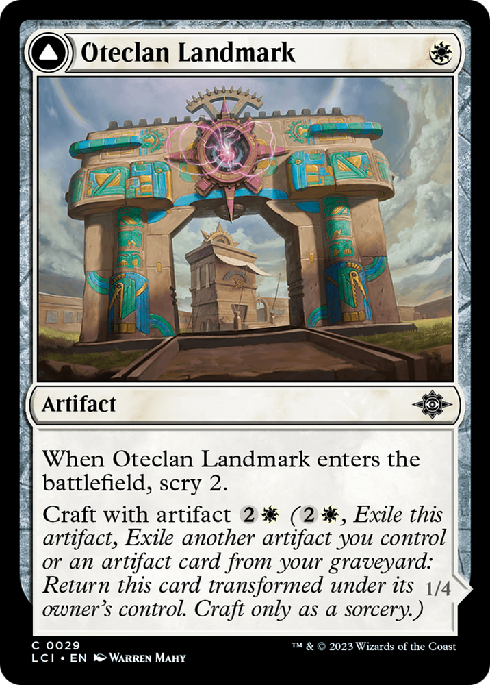 Oteclan Landmark [The Lost Caverns of Ixalan] Magic: The Gathering