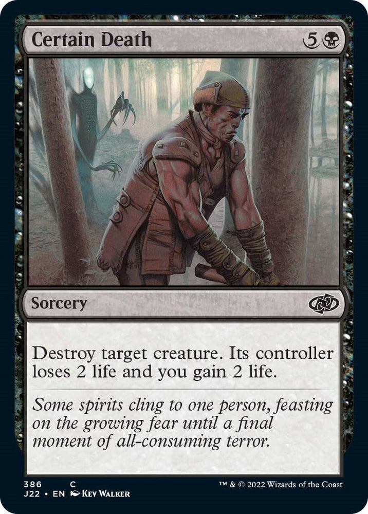 Certain Death [Jumpstart 2022] Magic: The Gathering