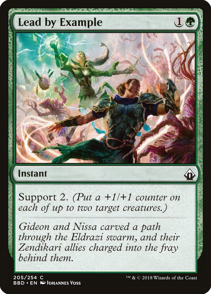 Lead by Example [Battlebond] Magic: The Gathering