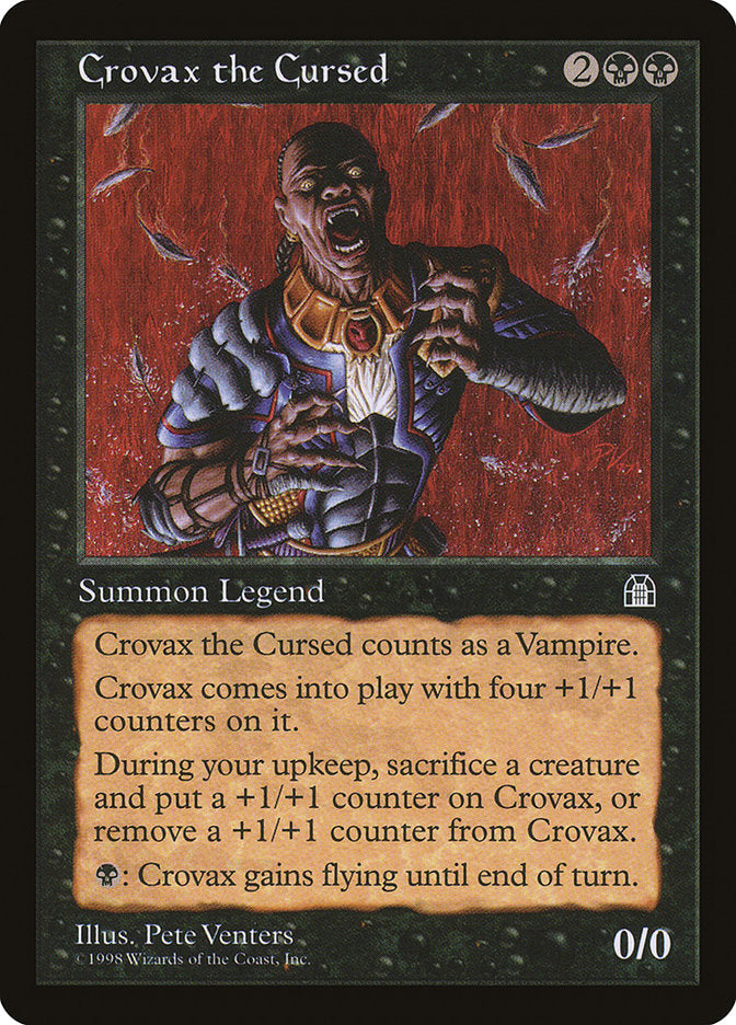 Crovax the Cursed [Stronghold] Magic: The Gathering