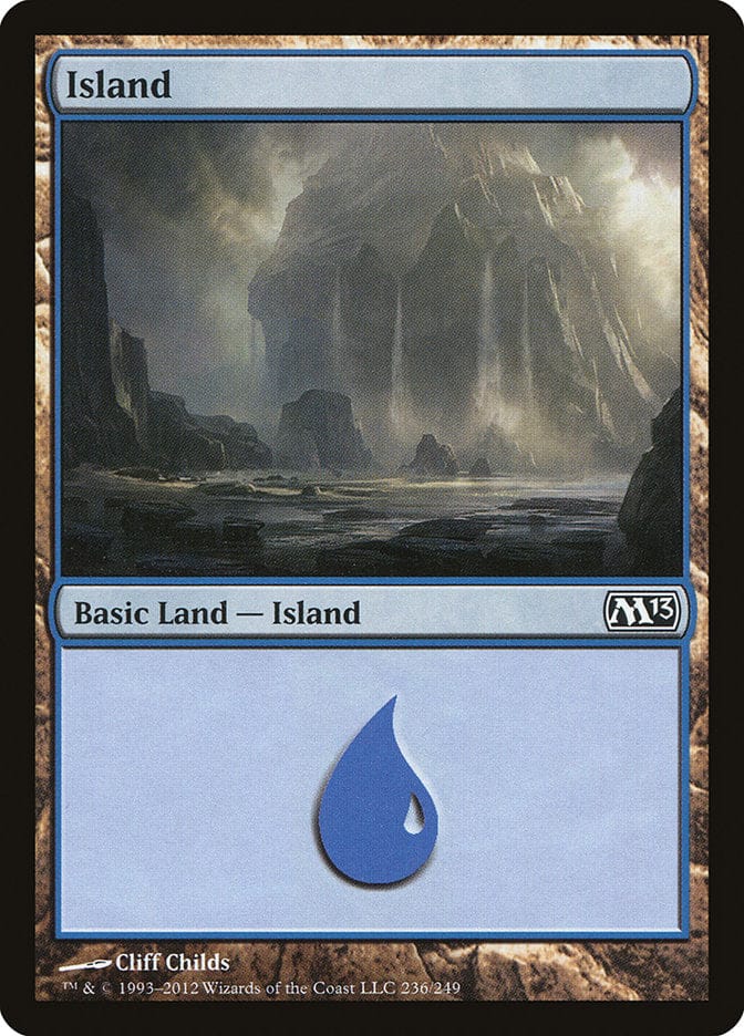Island (236) [Magic 2013] Magic: The Gathering