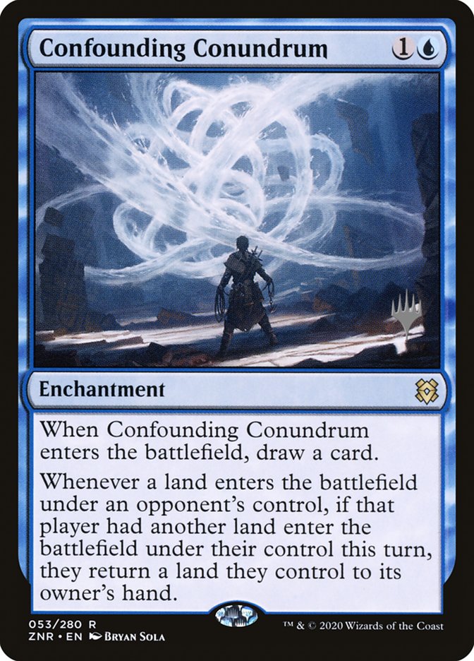Confounding Conundrum (Promo Pack) [Zendikar Rising Promos] Magic: The Gathering