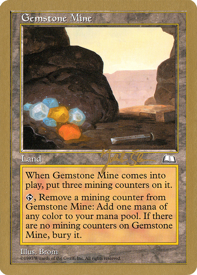 Gemstone Mine (Jakub Slemr) [World Championship Decks 1997] Magic: The Gathering