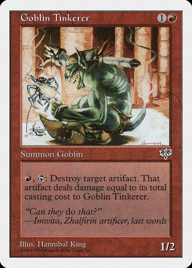 Goblin Tinkerer [Anthologies] Magic: The Gathering