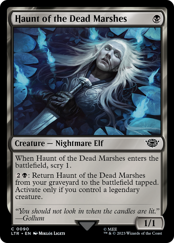 Haunt of the Dead Marshes [The Lord of the Rings: Tales of Middle-Earth] Magic: The Gathering