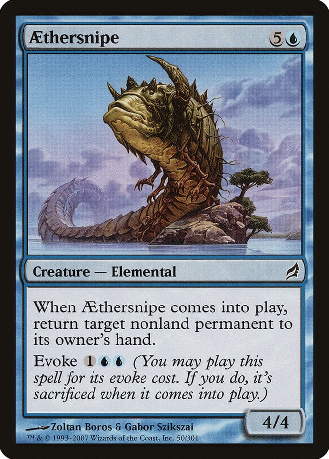 Aethersnipe [Lorwyn] Magic: The Gathering