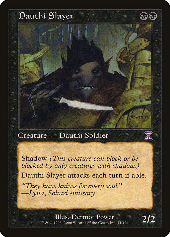 Dauthi Slayer [Time Spiral Timeshifted] Magic: The Gathering