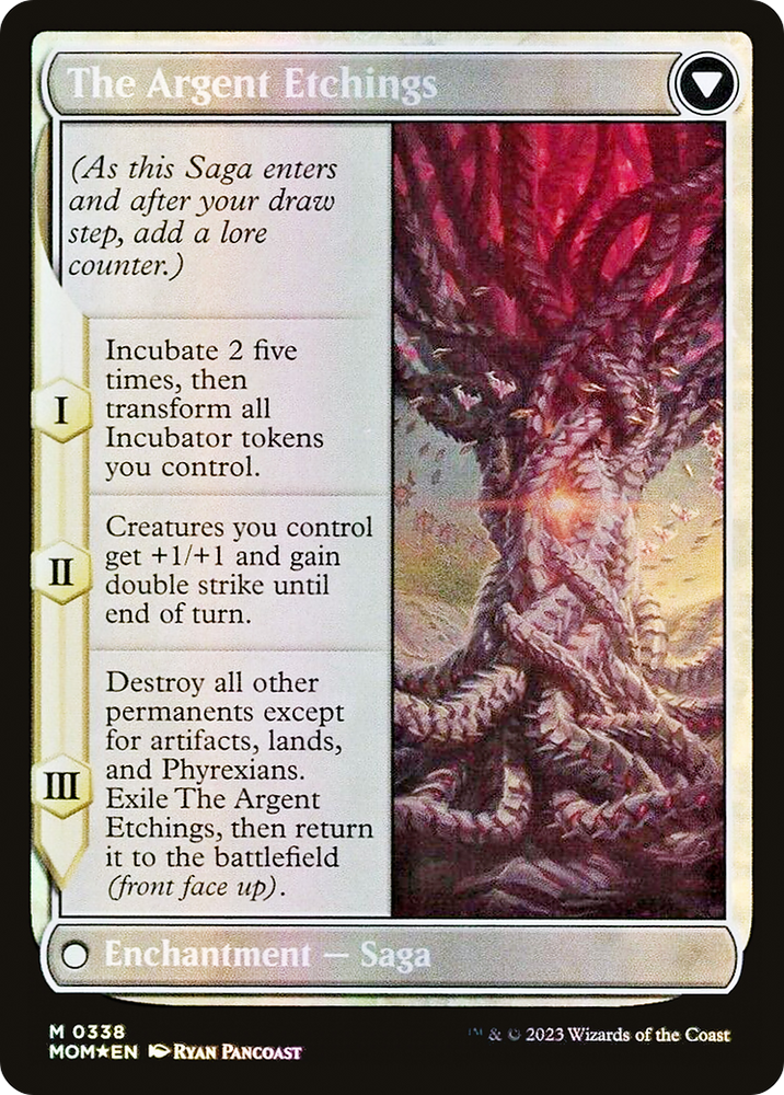 Elesh Norn // The Argent Etchings (Serialized) [March of the Machine] Magic: The Gathering