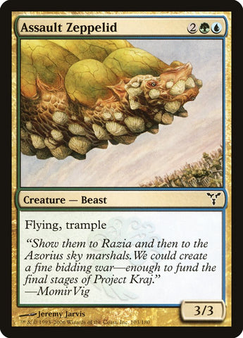 Assault Zeppelid [Dissension] Magic: The Gathering