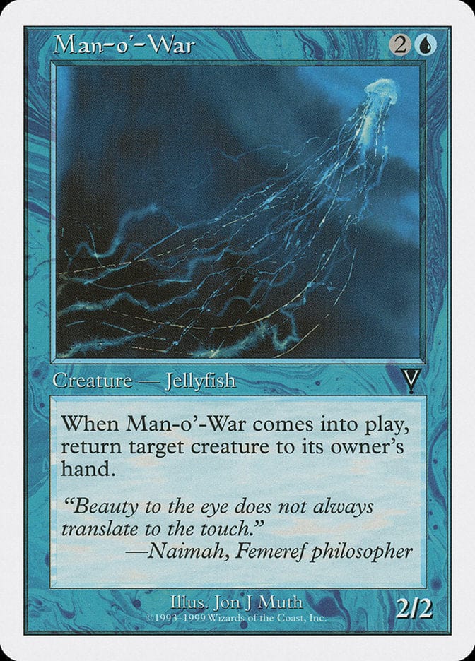 Man-o'-War [Battle Royale] Magic: The Gathering