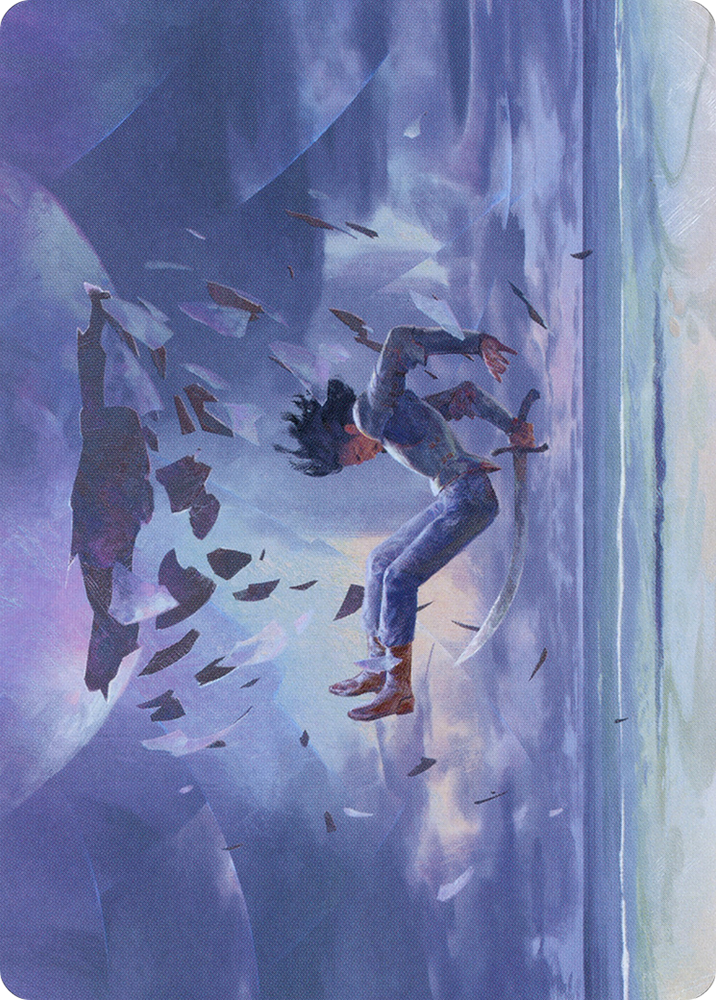 Suspend Art Card [Modern Horizons 2 Art Series] Magic: The Gathering