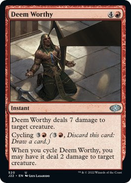 Deem Worthy [Jumpstart 2022] Magic: The Gathering