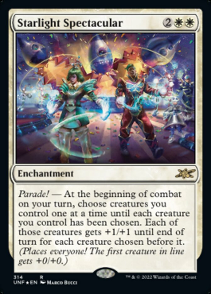 Starlight Spectacular (Galaxy Foil) [Unfinity] Magic: The Gathering