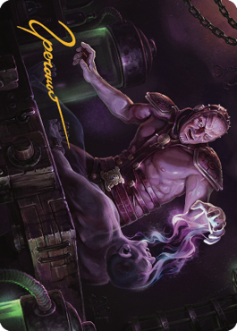 Jon Irenicus, Shattered One Art Card (37) (Gold-Stamped Signature) [Commander Legends: Battle for Baldur's Gate Art Series] Magic: The Gathering