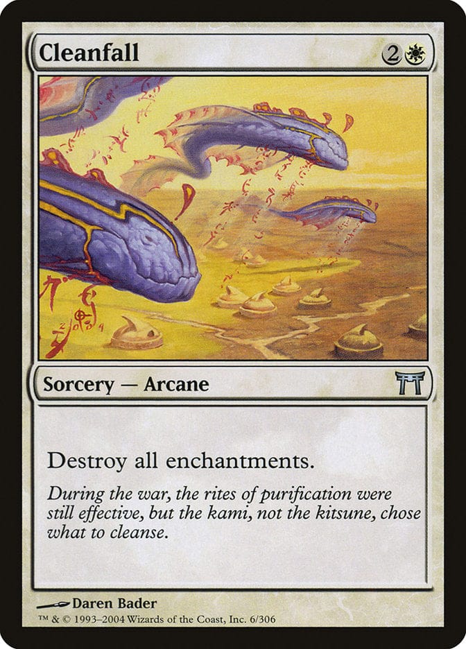 Cleanfall [Champions of Kamigawa] Magic: The Gathering