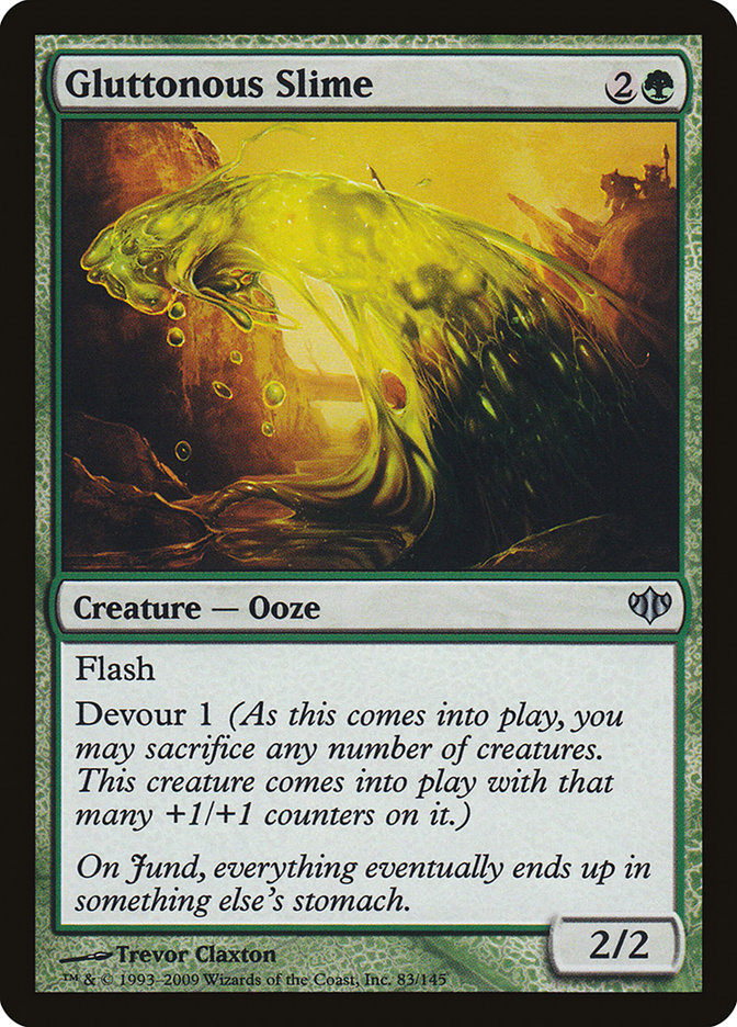Gluttonous Slime [Conflux] Magic: The Gathering
