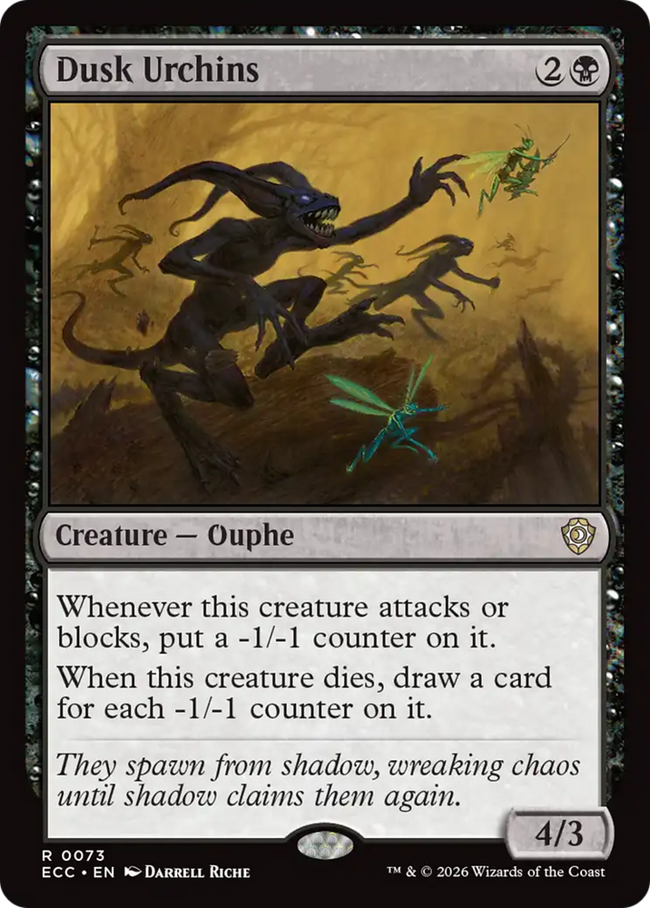 Dusk Urchins [Lorwyn Eclipsed Commander] Magic: The Gathering