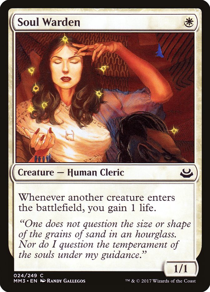 Soul Warden [Modern Masters 2017] Magic: The Gathering