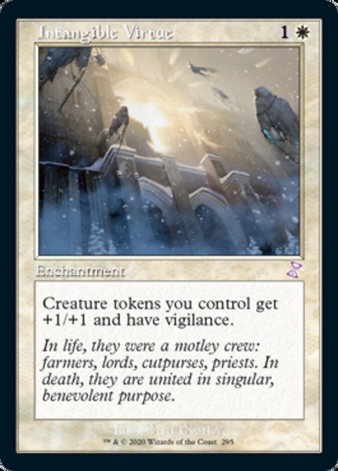 Intangible Virtue (Timeshifted) [Time Spiral Remastered] Magic: The Gathering