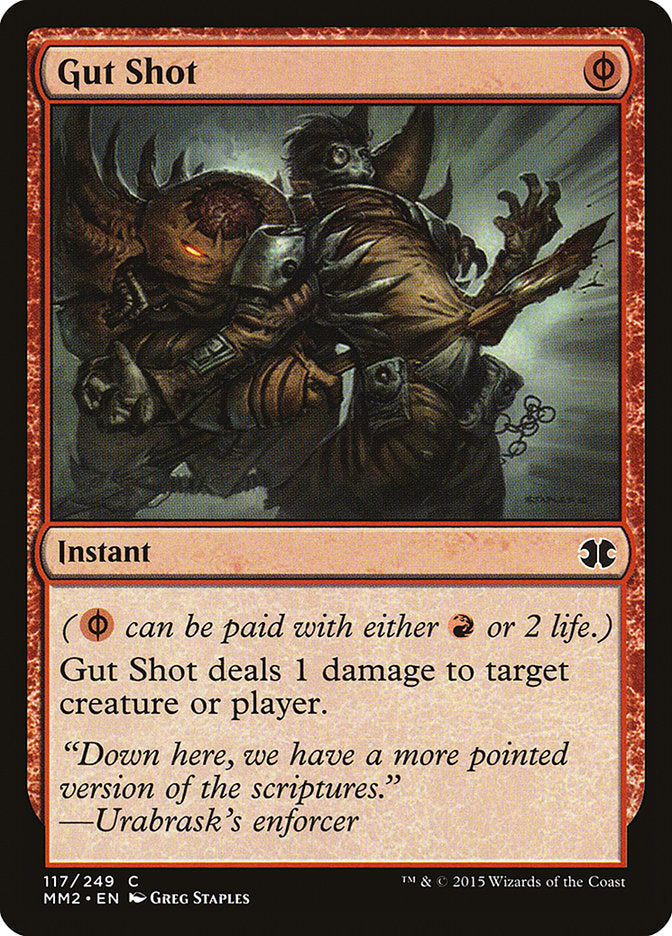Gut Shot [Modern Masters 2015] Magic: The Gathering