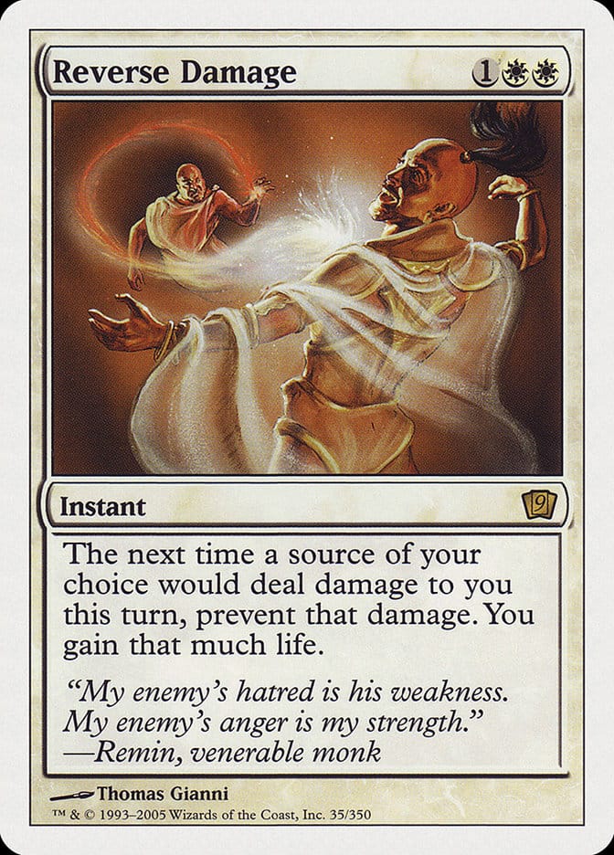 Reverse Damage [Ninth Edition] Magic: The Gathering