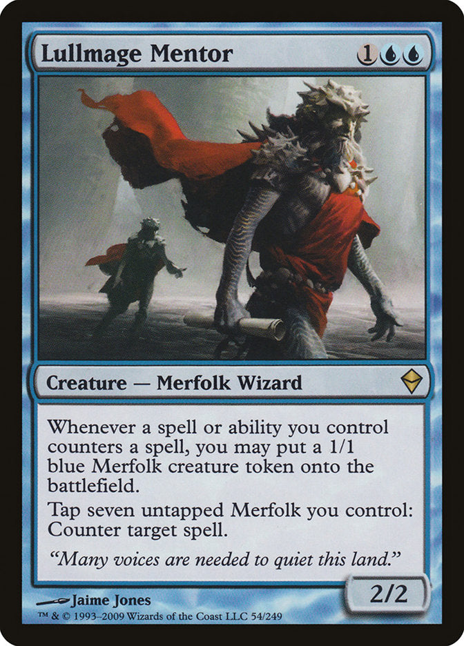 Lullmage Mentor [Zendikar] Magic: The Gathering