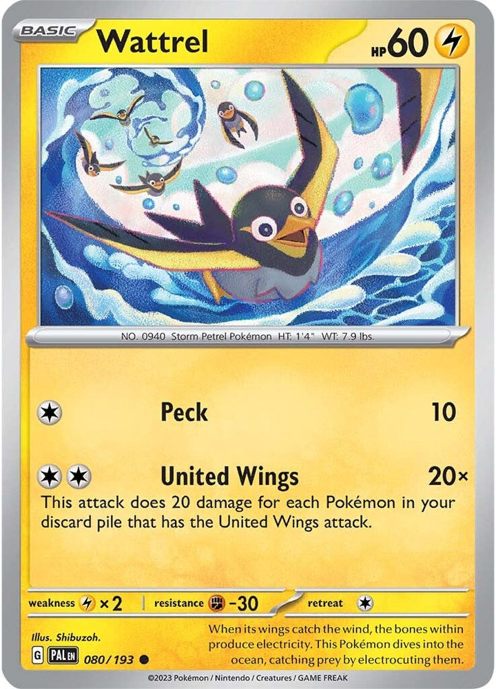 Wattrel (080/193) [Scarlet & Violet: Paldea Evolved] Pokémon