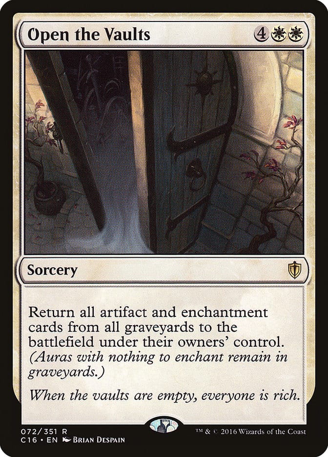 Open the Vaults [Commander 2016] Magic: The Gathering