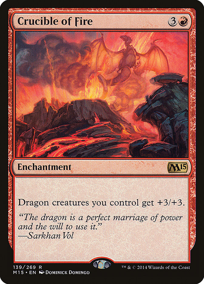 Crucible of Fire [Magic 2015] Magic: The Gathering