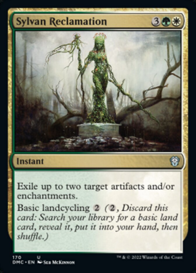 Sylvan Reclamation [Dominaria United Commander] Magic: The Gathering