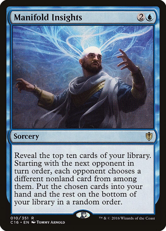 Manifold Insights [Commander 2016] Magic: The Gathering