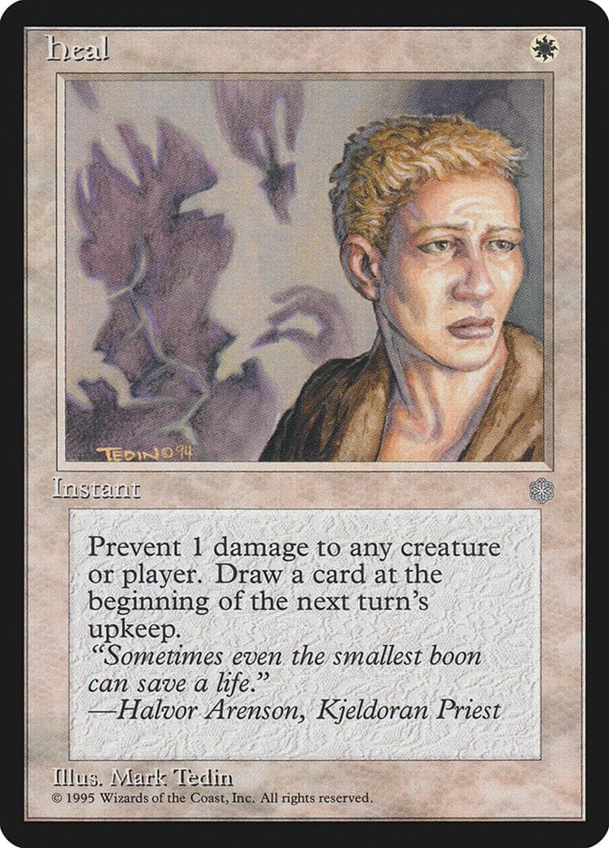 Heal [Ice Age] Magic: The Gathering