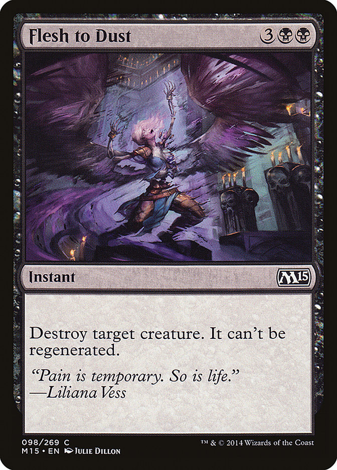 Flesh to Dust [Magic 2015] Magic: The Gathering
