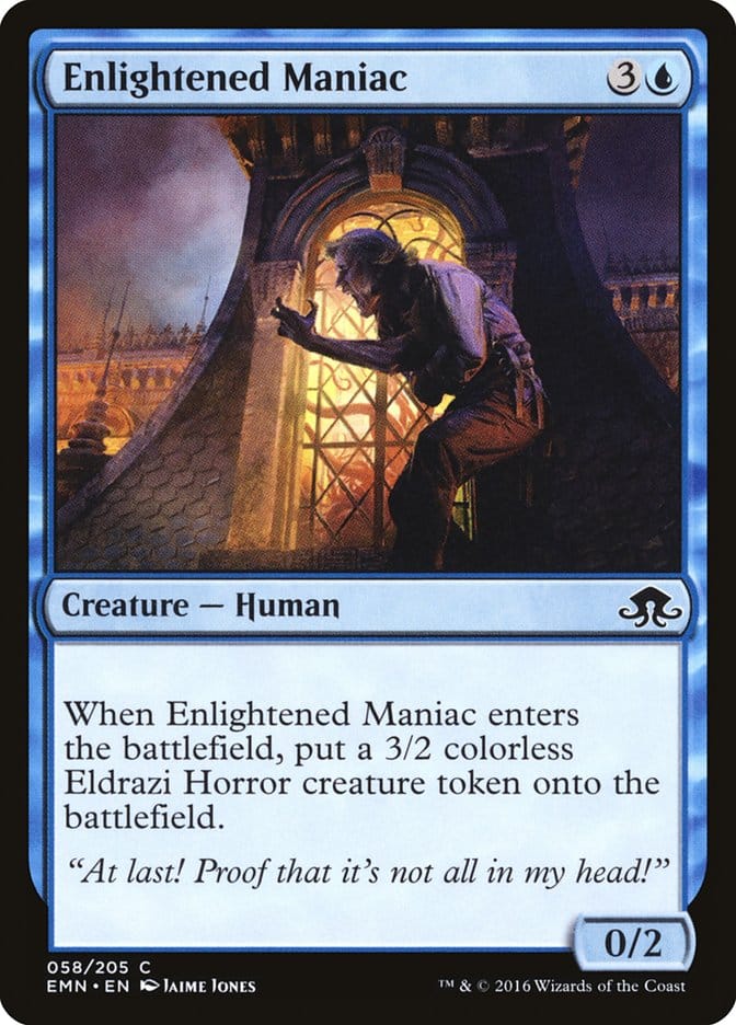 Enlightened Maniac [Eldritch Moon] Magic: The Gathering