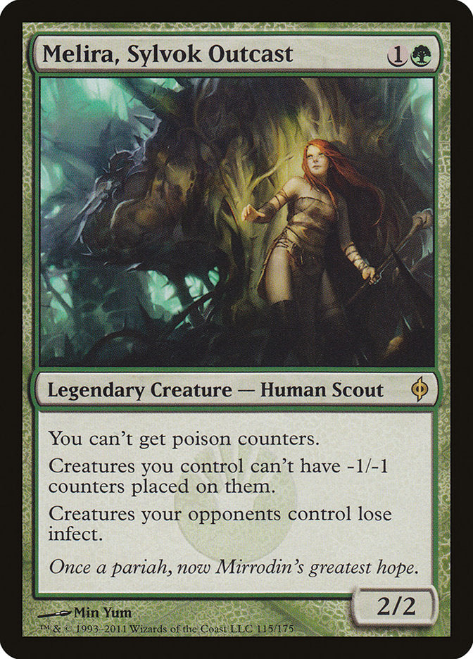 Melira, Sylvok Outcast [New Phyrexia] Magic: The Gathering