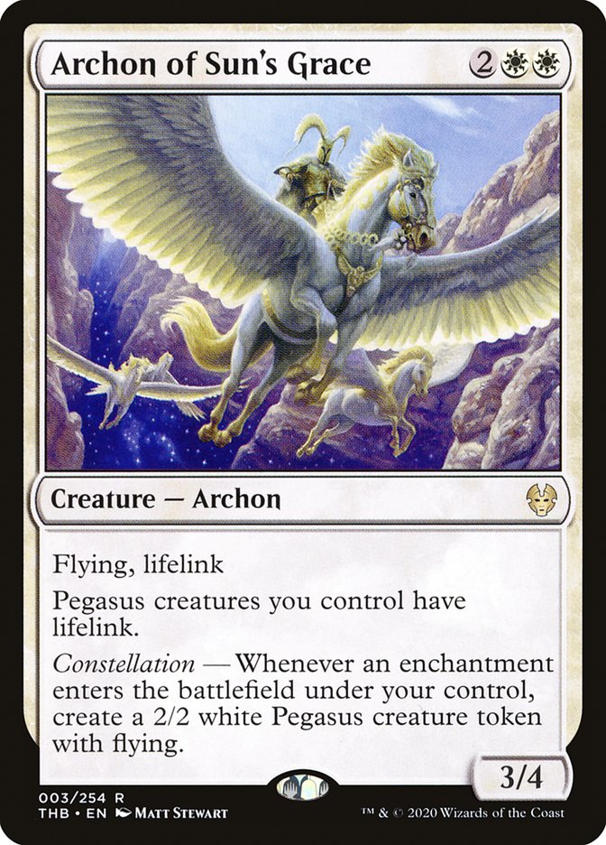 Archon of Sun's Grace [Theros Beyond Death] Magic: The Gathering