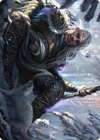 Jorn, God of Winter Art Card [Kaldheim Art Series] Magic: The Gathering
