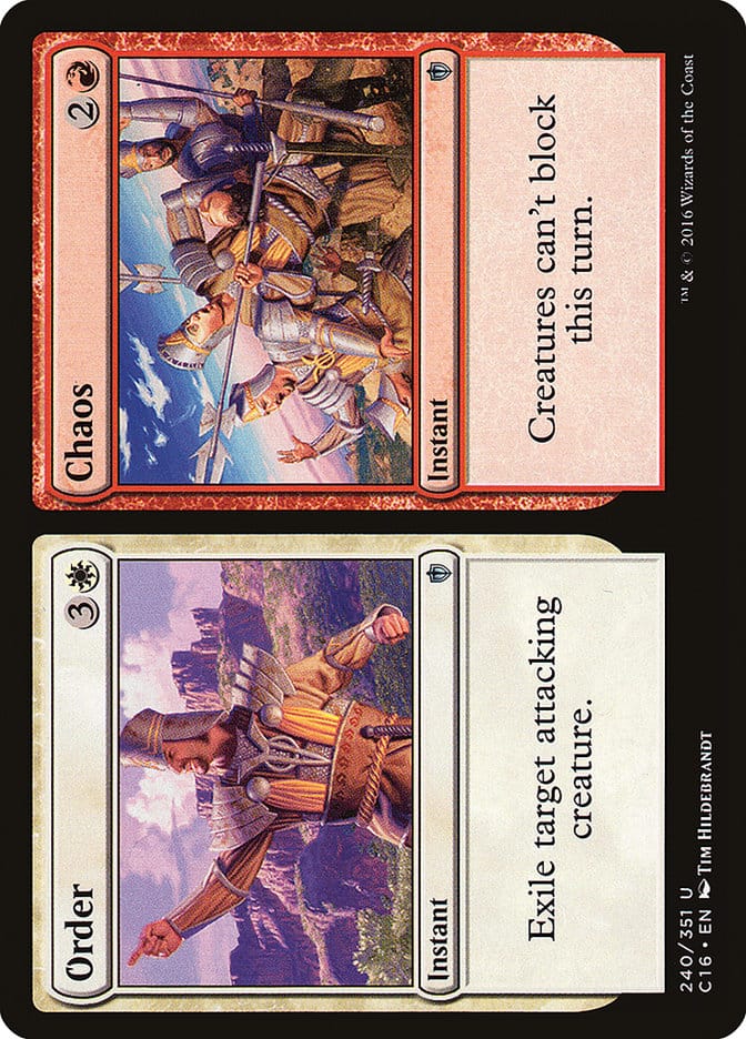 Order // Chaos [Commander 2016] Magic: The Gathering
