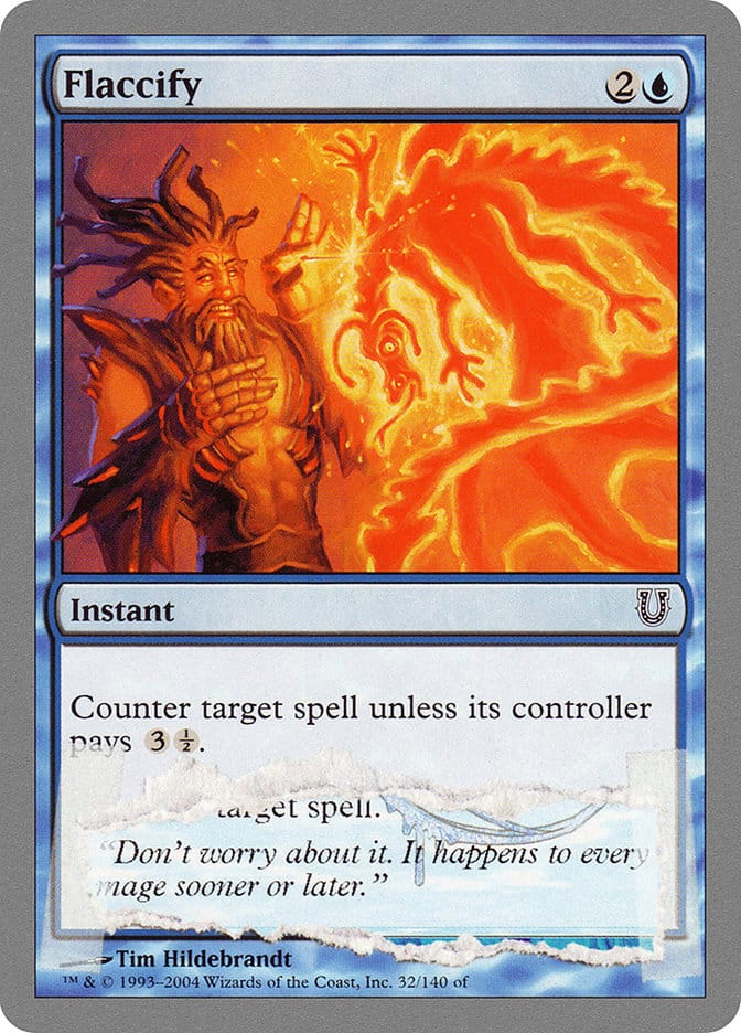 Flaccify [Unhinged] Magic: The Gathering