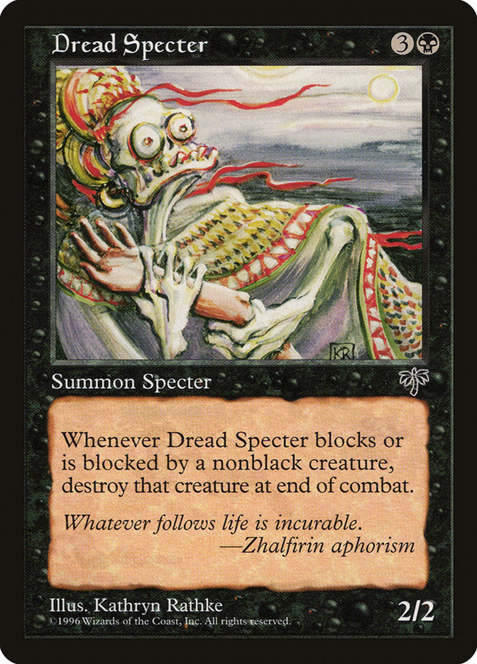 Dread Specter [Mirage] Magic: The Gathering