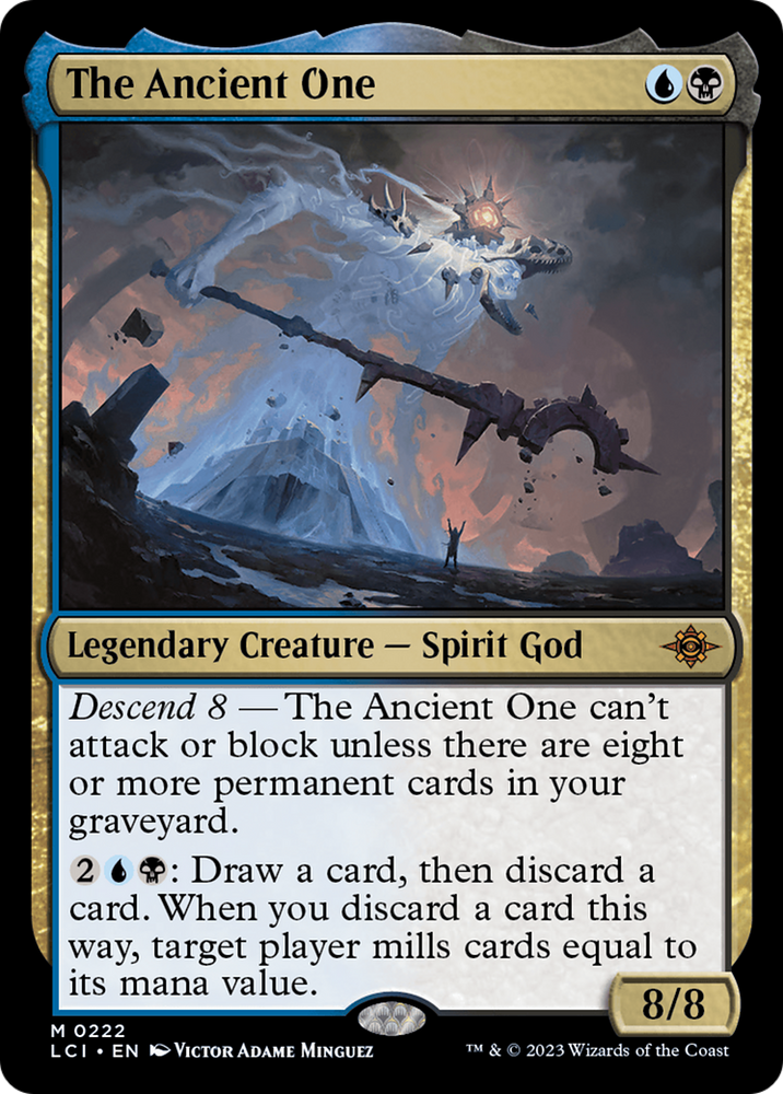 The Ancient One [The Lost Caverns of Ixalan] Magic: The Gathering