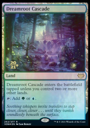 Dreamroot Cascade [Innistrad: Crimson Vow Prerelease Promos] Magic: The Gathering