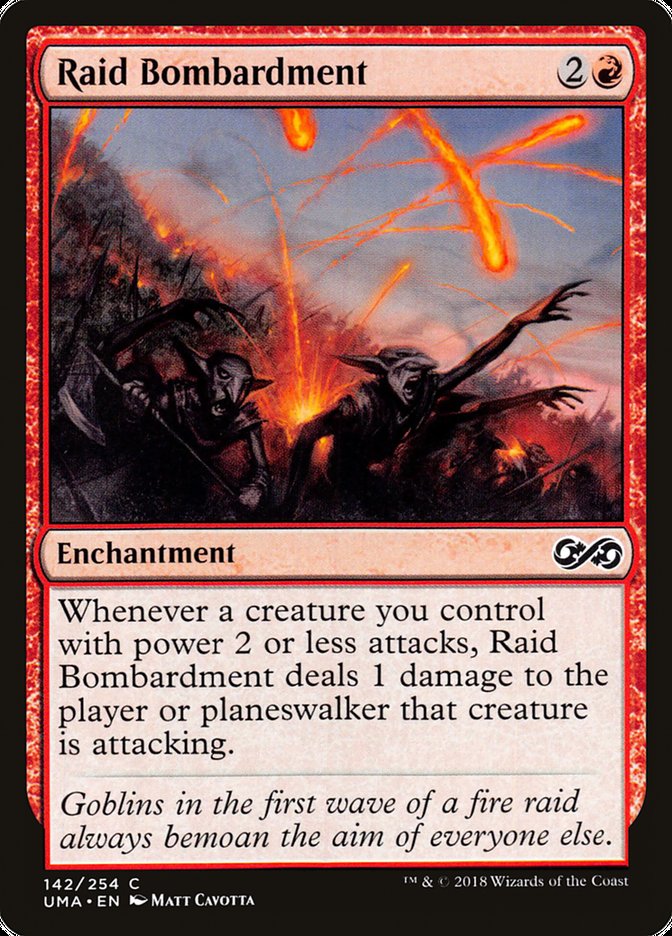 Raid Bombardment [Ultimate Masters] Magic: The Gathering