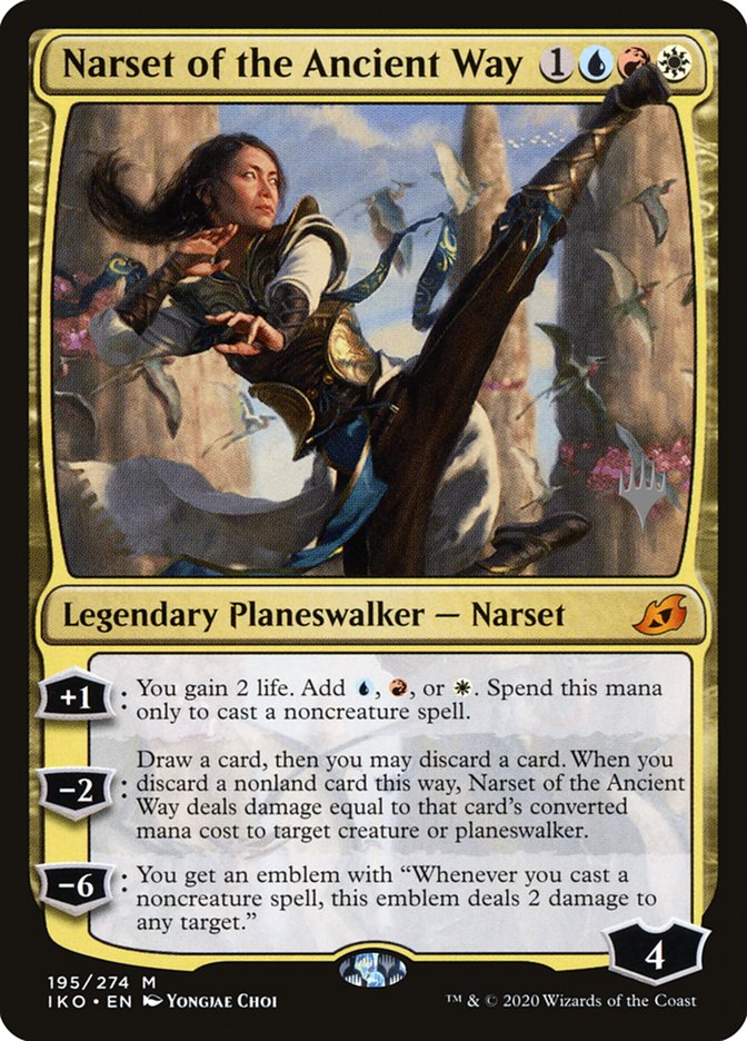 Narset of the Ancient Way (Promo Pack) [Ikoria: Lair of Behemoths Promos] Magic: The Gathering