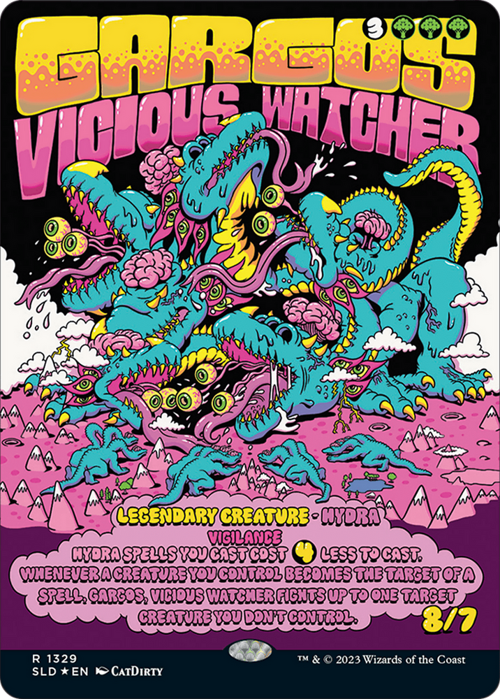 Gargos, Vicious Watcher [Secret Lair Drop Series] Magic: The Gathering