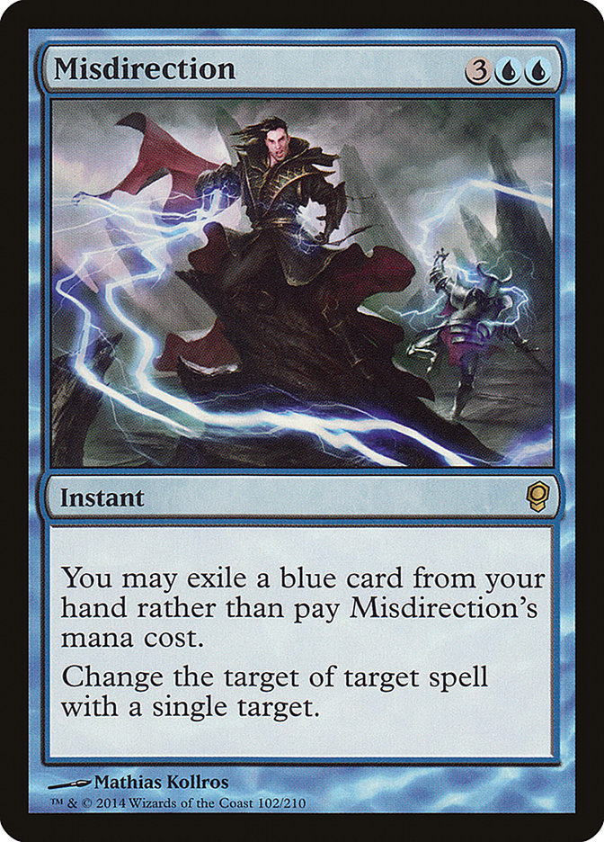 Misdirection [Conspiracy] Magic: The Gathering
