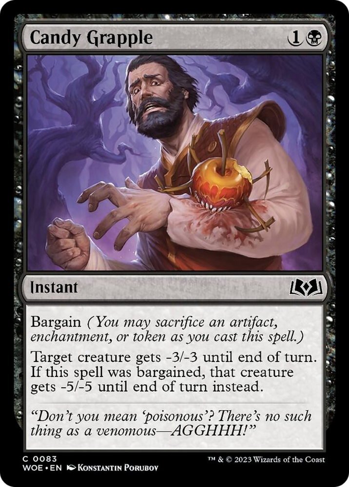 Candy Grapple [Wilds of Eldraine] Magic: The Gathering