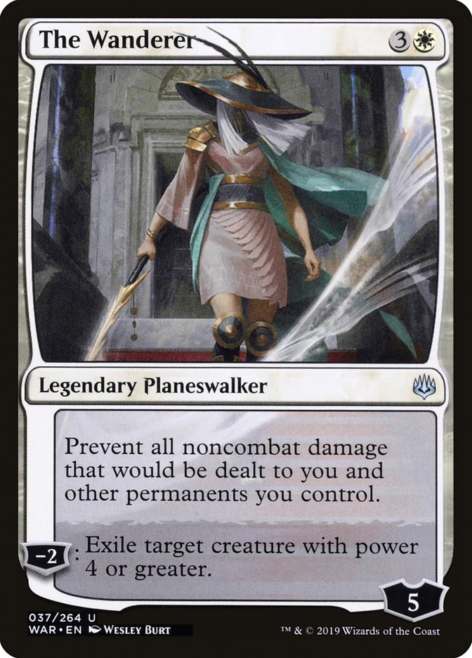 The Wanderer [War of the Spark] Magic: The Gathering